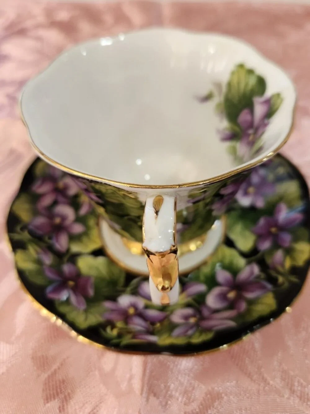 Royal Albert Provincial Flowers Cup & Saucer Made in England
